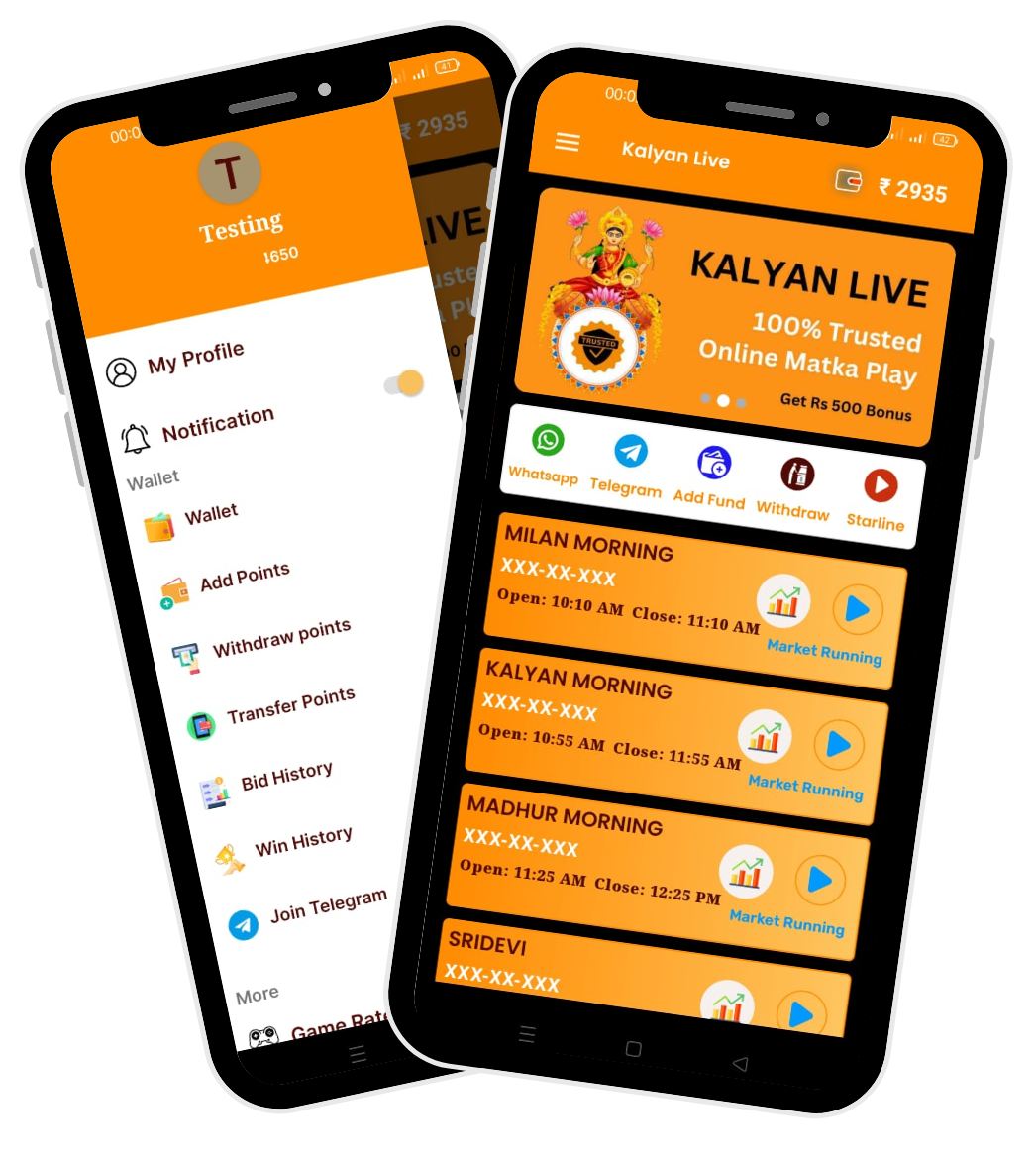 Millionaire KalyanLive Result Online